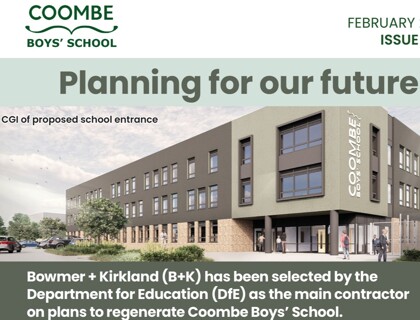 Coombe Boys' School Rebuilding Programme